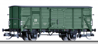 krytý nákladní vůz zelený do pomocného vlaku „Hilfszug“, typ Gerätewagen