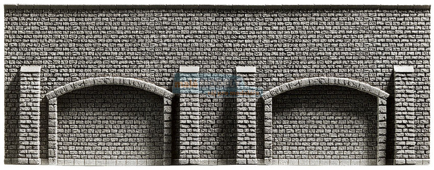 Arkádová zeď - dlouhá