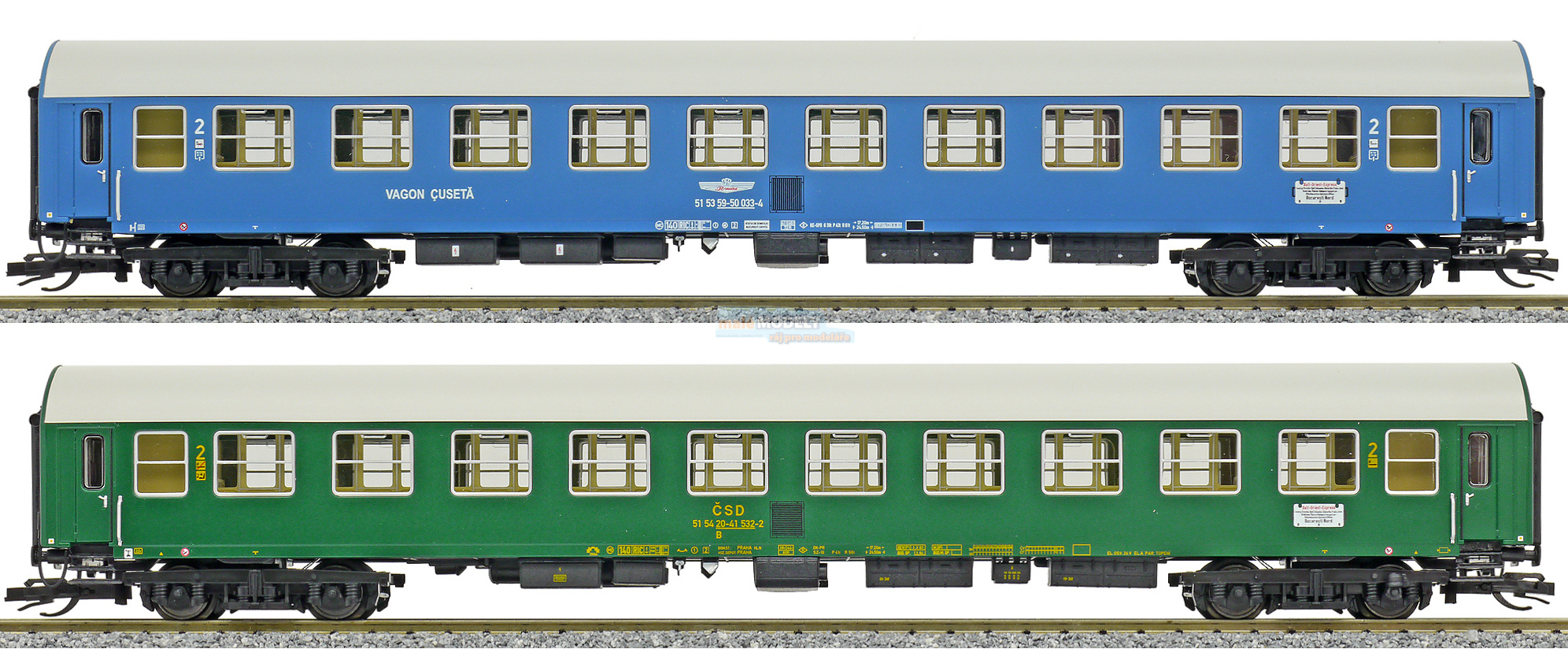 Set 2 osobních vozů <b>Balt-Orient-Express 2</b> - (31.03.2015)