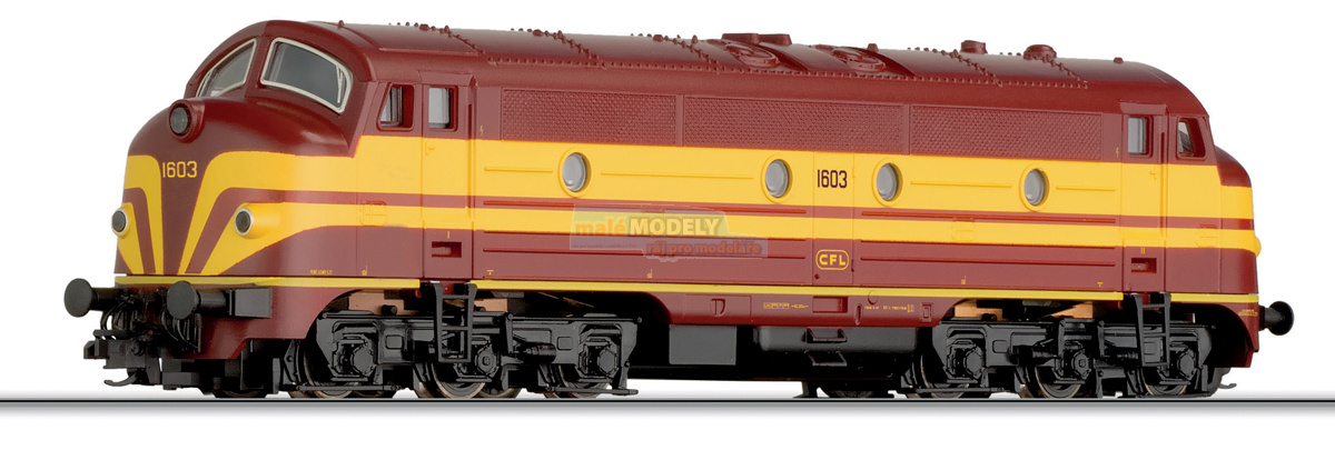 Dieselová lokomotiva řady 1600, CFL