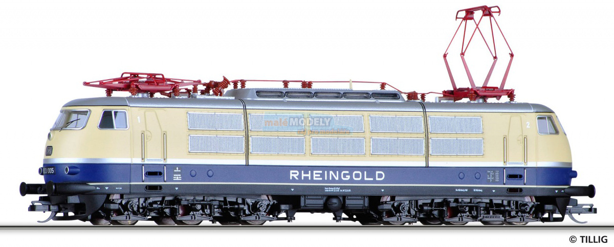 Elektrická lokomotiva E03 Rheingold - (31.03.2015)