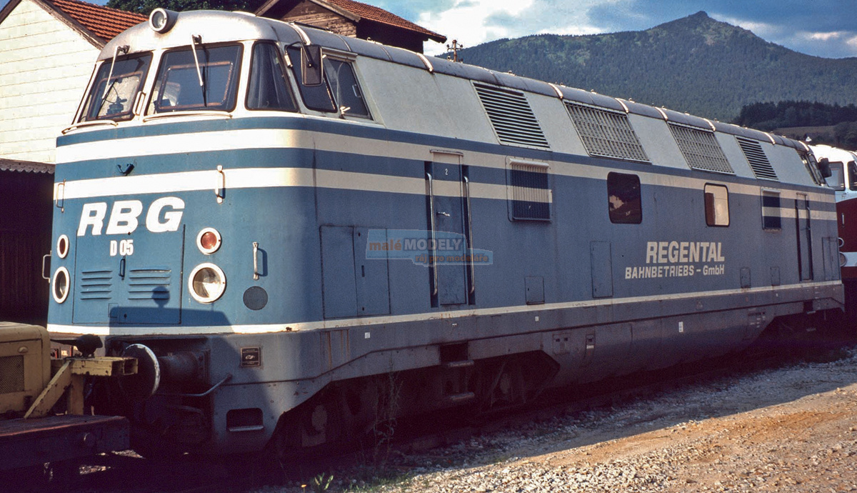 Dieselová lokomotiva D 05 RBG - (31.03.2015)