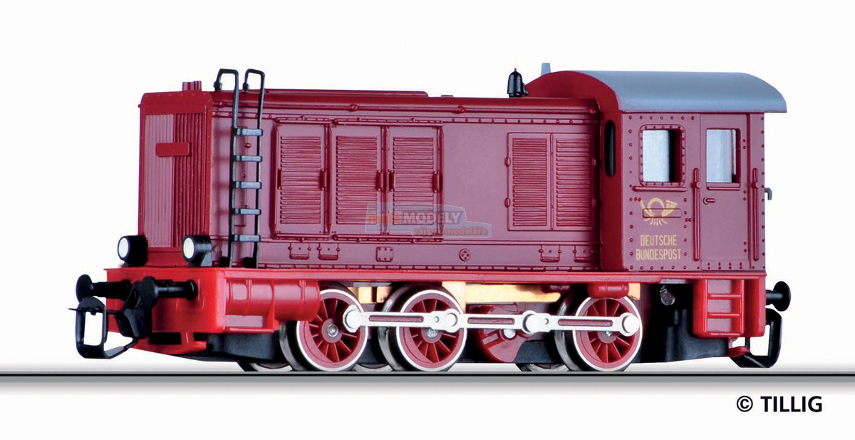 Dieselová lokomotiva Deutschen Bundespost - (31.03.2015)