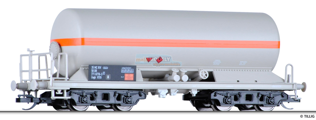 Cisternový vůz pro přepravu paliva Zagk <b>VEB PCK Schwedt</b> - (31.03.2015)
