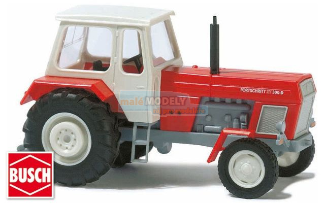 Traktor Fortschritt - červeno-modrý 