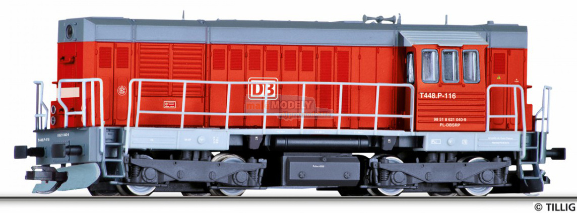 Dieselová lokomotiva řady T488p / 620 der DB Schenker Rail Polska