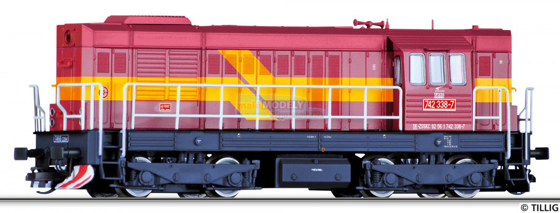 Dieselová lokomotiva řady 742, ZSSK Cargo