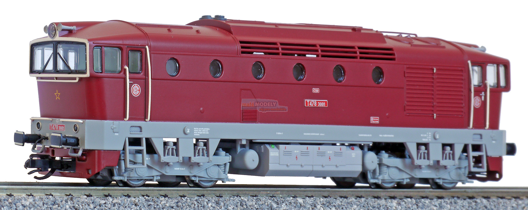 Dieselová lokomotiva T478.3001, 'Brejlovec'