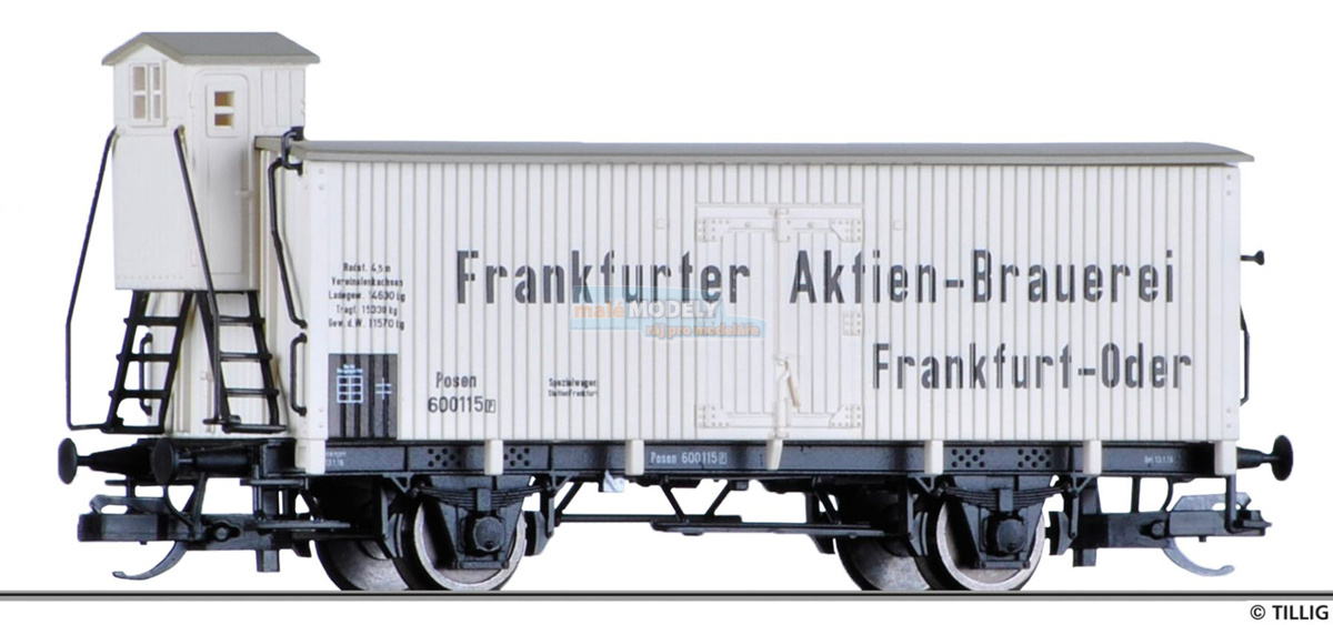 Chladící vůz Frankfurter Aktien-Brauerei, KPEV, I