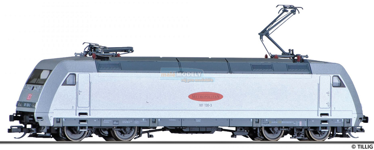 Elektrická lokomotiva 101 130-3 <b>Metropolitan</b> - (31.03.2019)