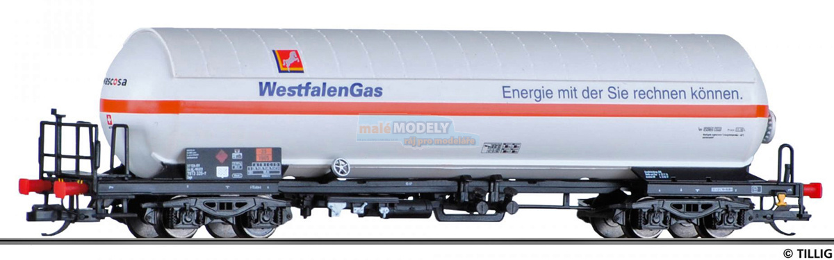 Cisternový vůz, WASCOSA / Westfalengas (NL)