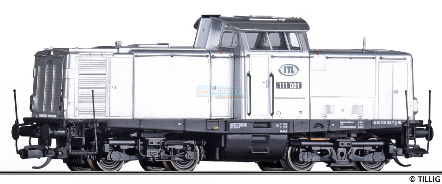 Dieselová lokomotiva 111 001 <b>„Mumie“</b>
