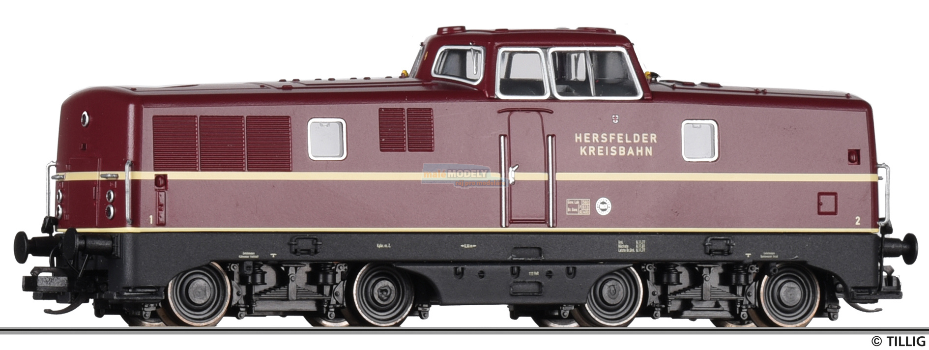 Dieselová lokomotiva Nr. 31,  Hersfelder Kreisbahn - (31.03.2022)