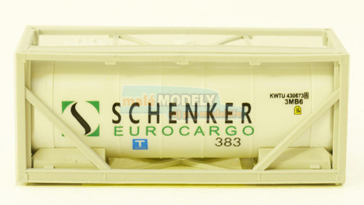kontejner SCHENKER Eurocargo - bílý v šedé