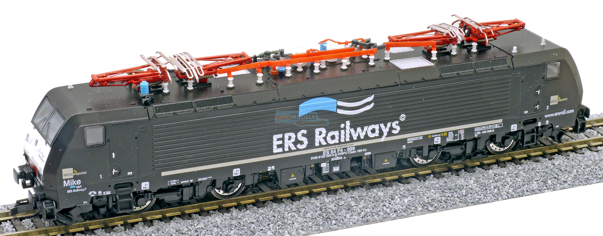 Elektrická lokomotiva řady BR 189 -ERS Railways- 