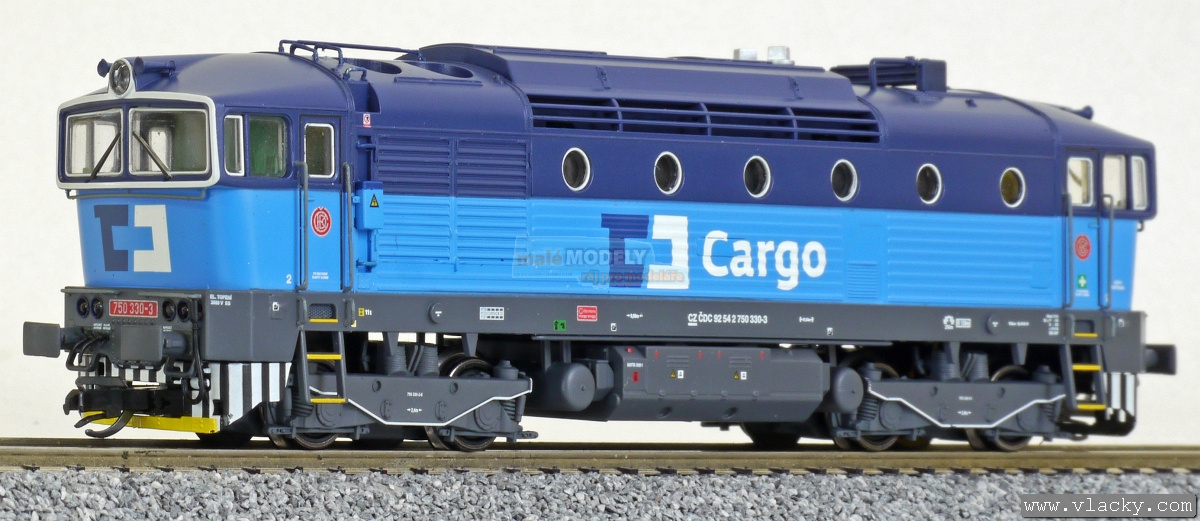 Dieselová lokomotiva Rh 750 (ex T 478.3)
