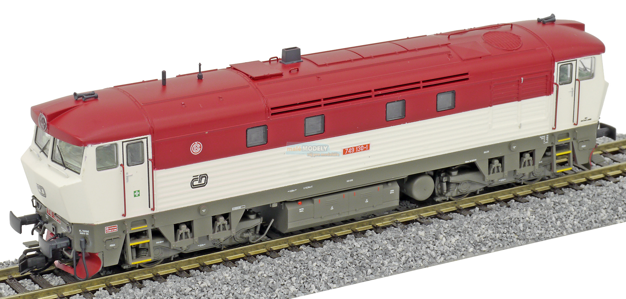 Dieselová lokomotiva řady 749 (ex T478.1), 'Bardotka'