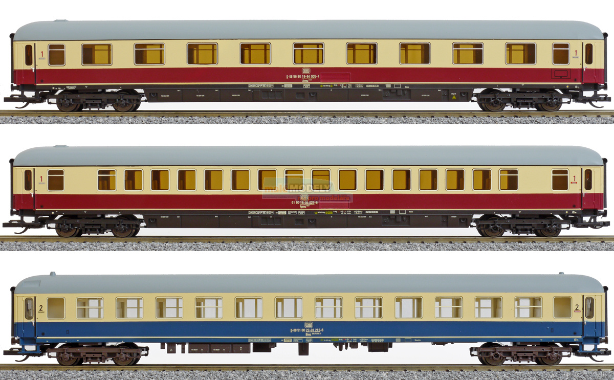 Set tří osobních vozů TEE Nostalgieexpress 2 - (31.03.2014) 