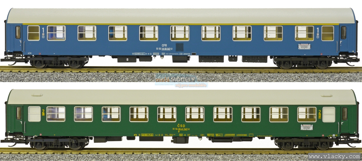 Set 2 osobních vozů <b>Balt-Orient-Express 1</b> - (31.03.2014)