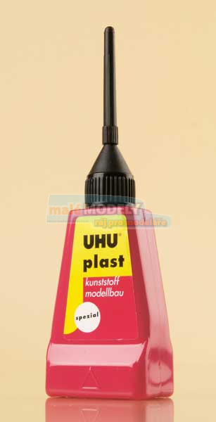 Lepidlo v lahvičce s jehlovým aplikátorem UHU Plast