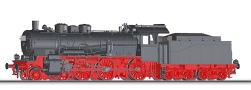 černá s červeným pojezdem, typ BR 38