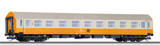 rychlíkový vůz oranžový-slonová kost s šedou střechou 2. tř., typ Y/B 70