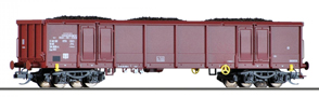 vysokostěnný nákladní vůz červenohnědý s nákladem uhlí, typ Eas <sup>5948</sup>