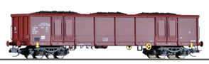 vysokostěnný nákladní vůz červenohnědý s nákladem uhlí, typ Eas <sup>5948</sup>