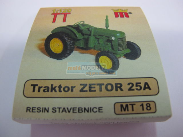 Traktor Zetor 25A - stavebnice