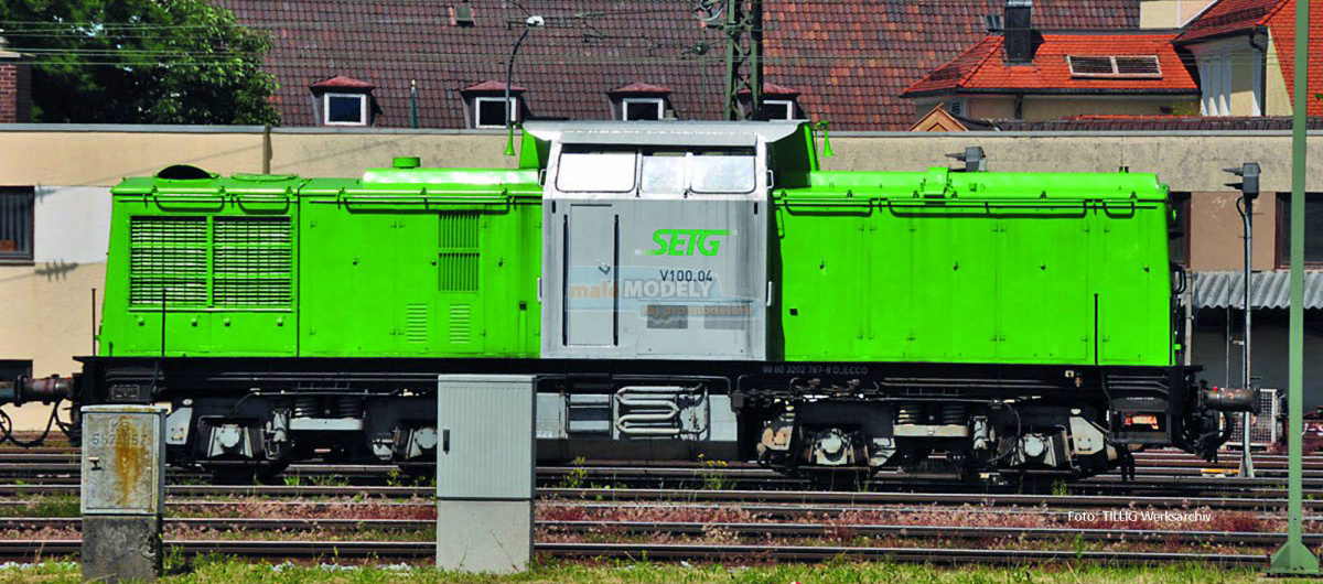 Dieselová lokomotiva V100 SETG