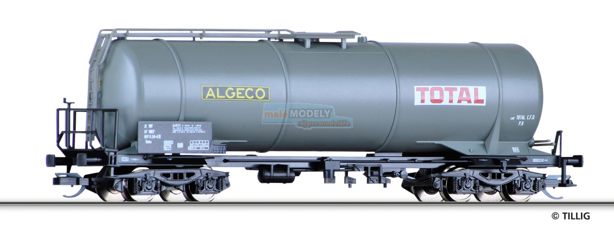 Cisternový vůz Uahs <b>ALGECO/TOTAL</b>