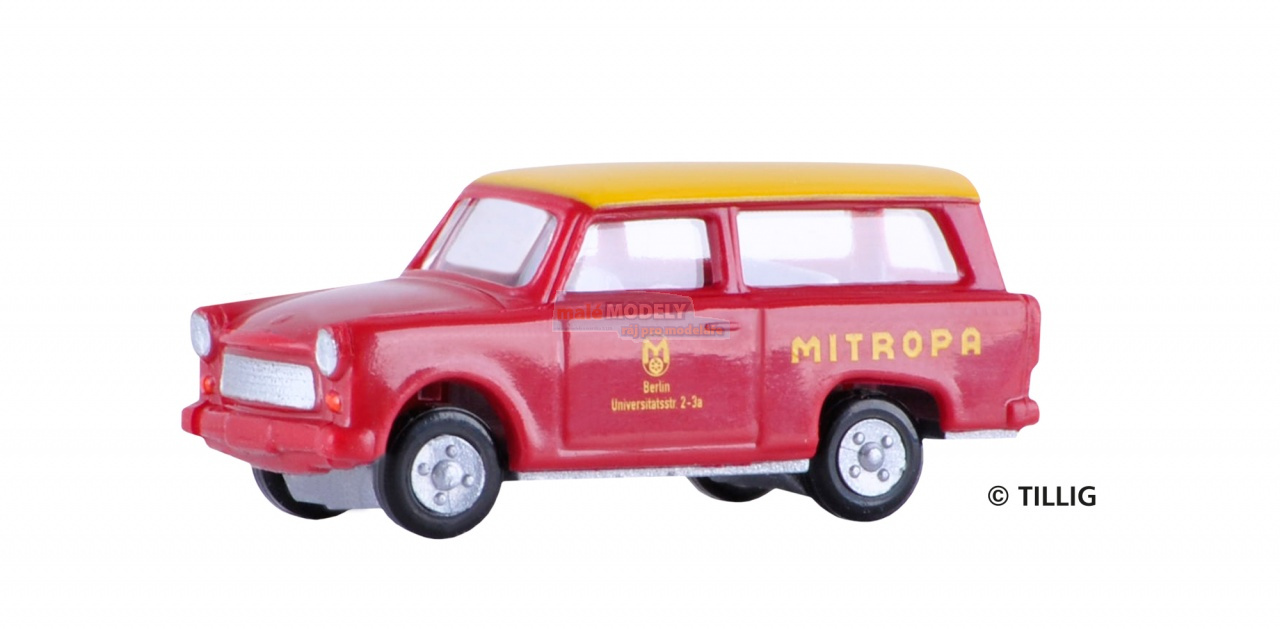 Auto oso. Trabant Mitropa