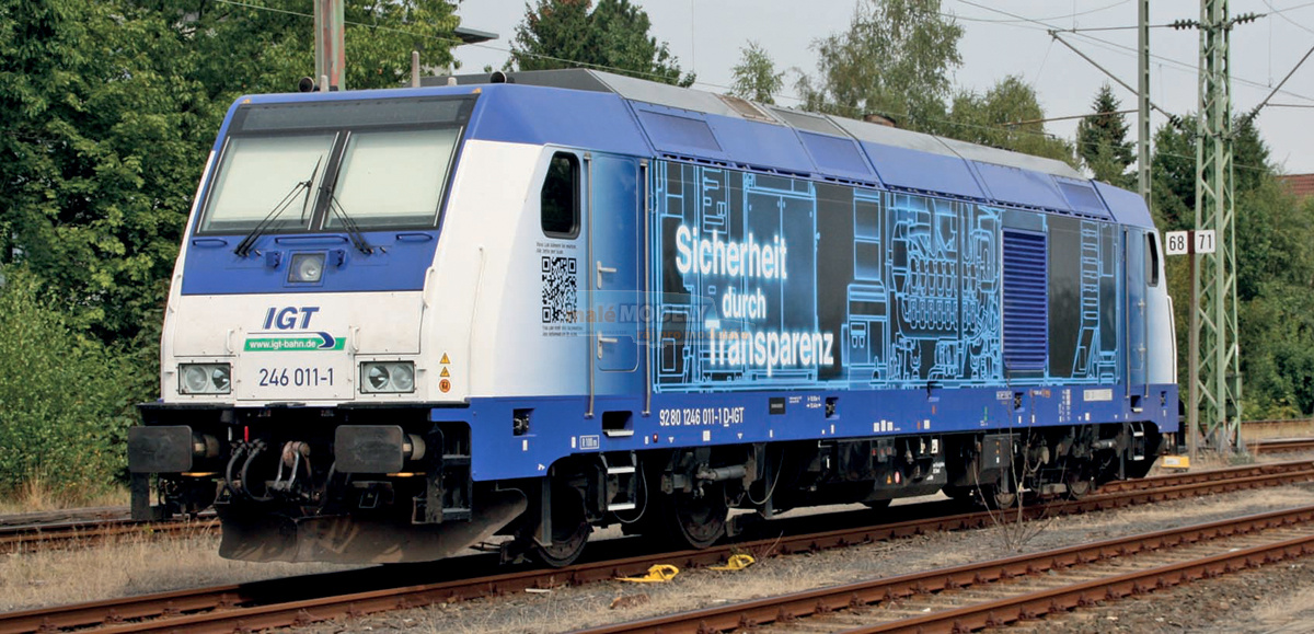 Dieselová lokomotiva 246 011-1 IGT - (31.03.2015)