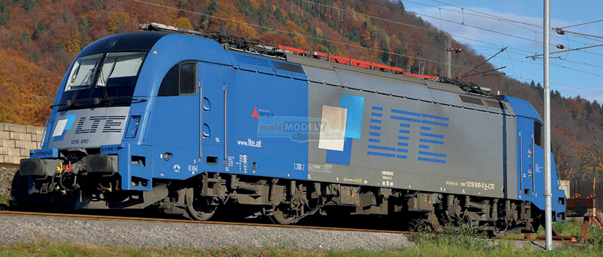 Elektrická lokomotiva 1216 910 LTE - (31.03.2015)