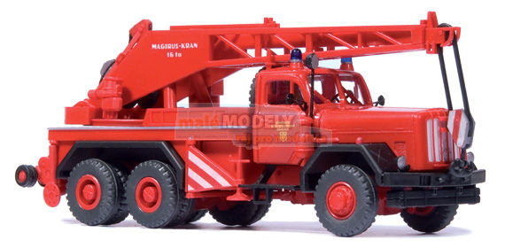 Autojeřáb KW16. F Magirus 250 D 25 A