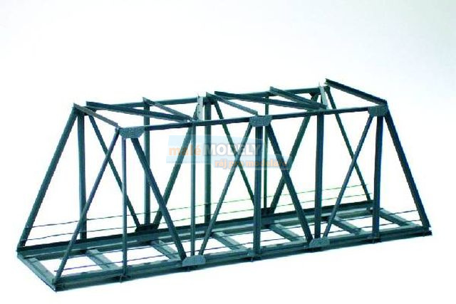 Kastlový most, rovný, ocelový