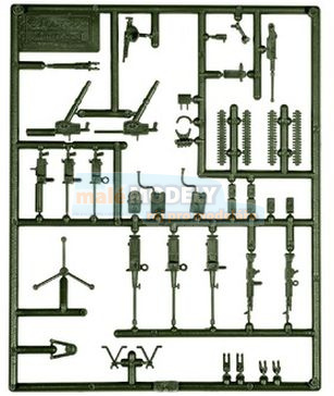 Set - zbraně - kulomety USA