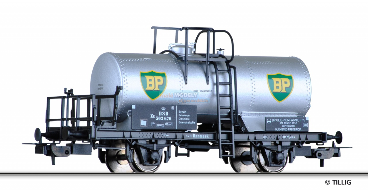 Kesselwagen BP eingestellt bei der DSB, Ep. III