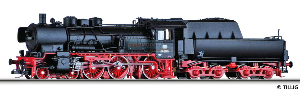 Parní lokomotiva BR 38.10 - nová forma