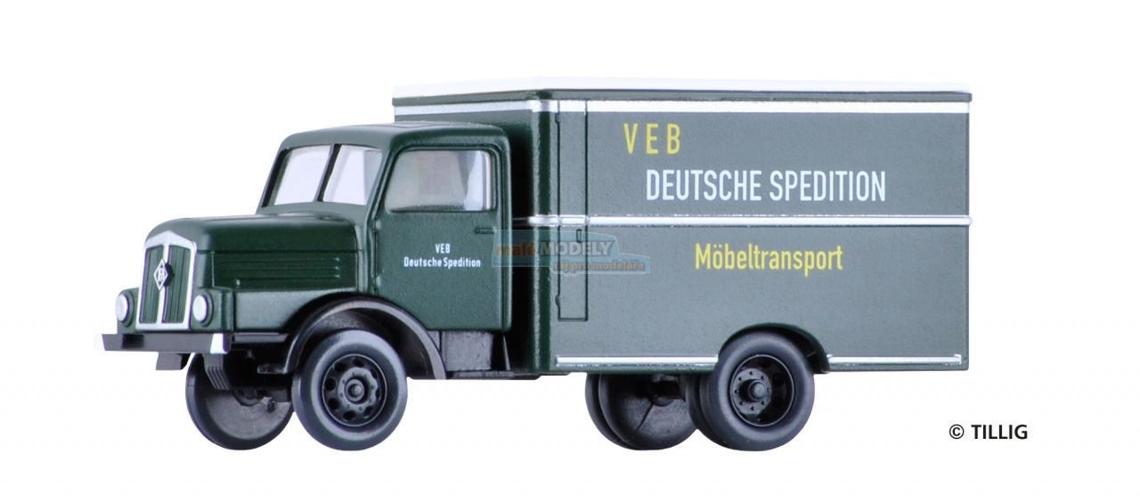 Auto nákl. skříň LKW H3A VEB Deutsche Spedition