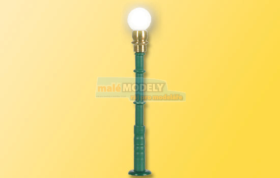 Kulová lampa, zelená 33 mm