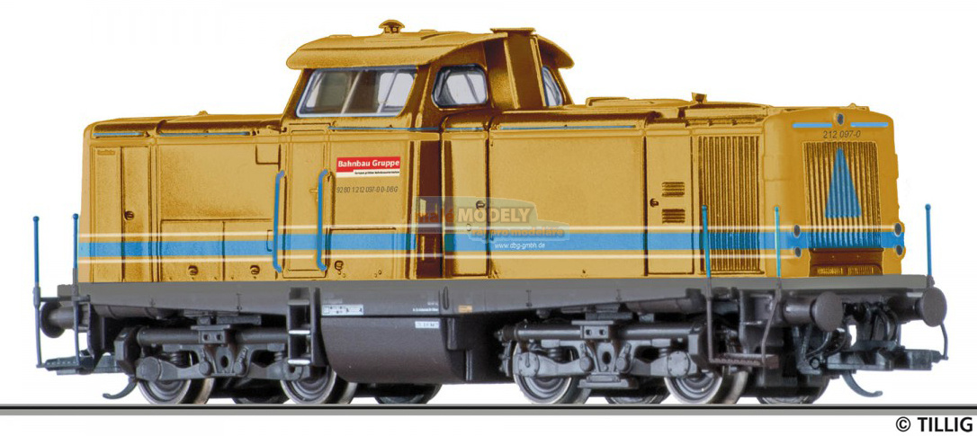 Lok diesel BR 212 097-0, D-DBG, VI