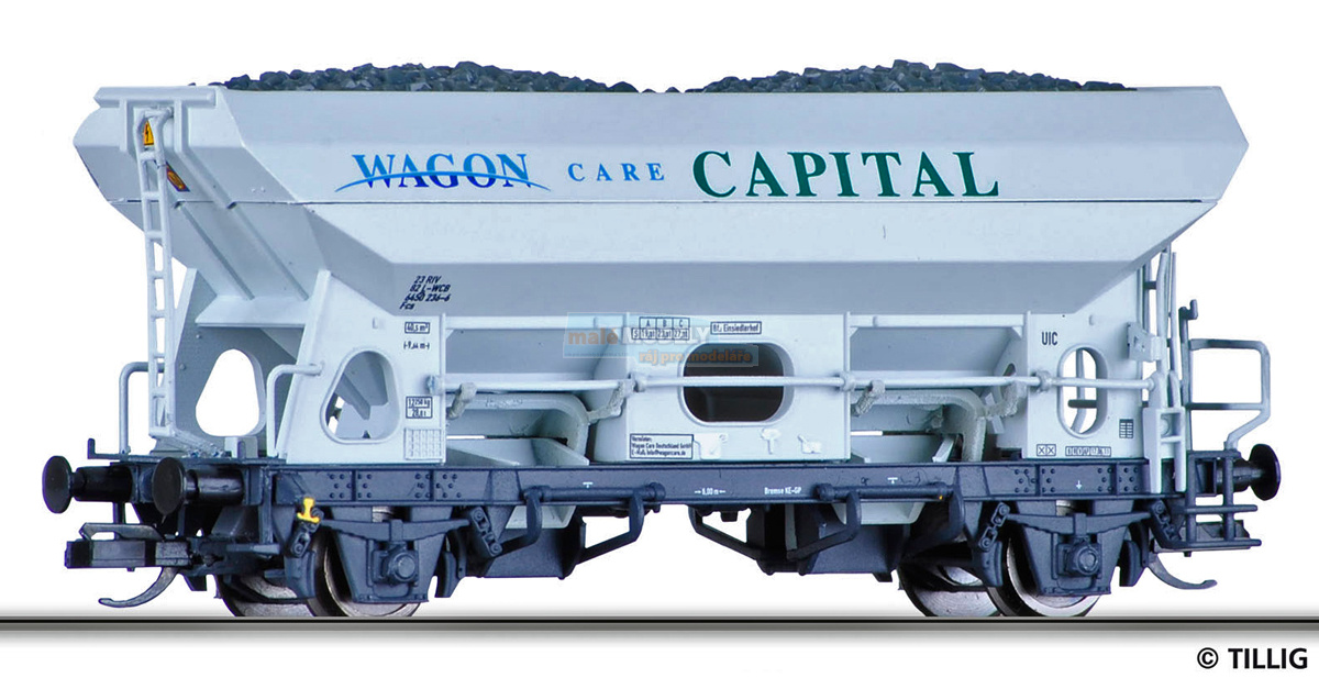 Samovýsypný vůz Fcs, <b>WAGON CARE CAPITAL</b>