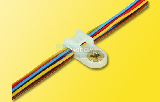 Držák kabelové sponky s připevňovacími šrouby (100 ks)