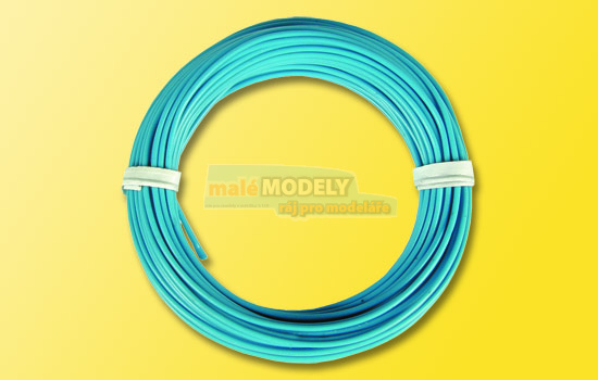 Kabel modrý 10 m, 0,14 mm²
