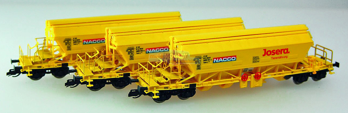 Set 3 samovýsypných vozů Taoos 894, Nacco