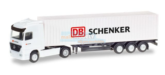 Auto návěs Mercedes-Benz Actros LH, ´DB Schenker´