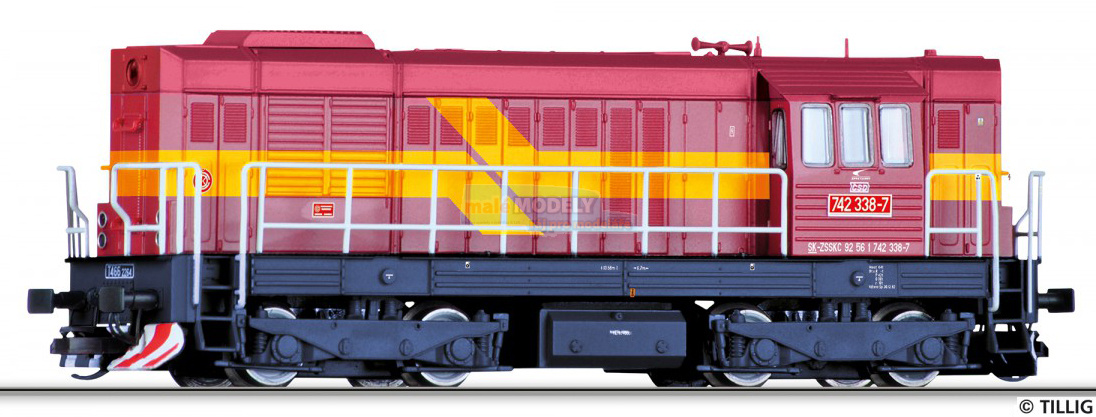 Dieselová lokomotiva řady 742, ZSSK Cargo