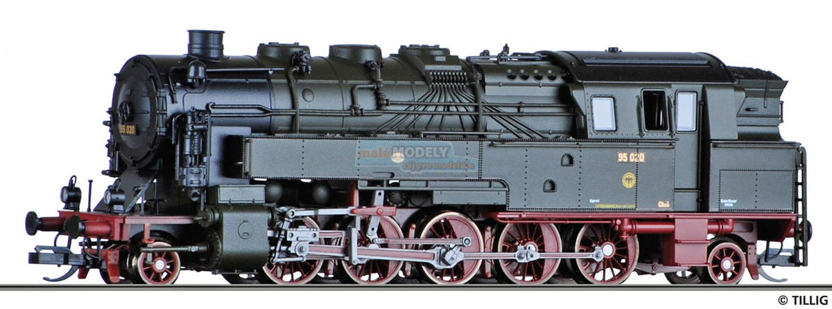 Parní lokomotiva BR 95, Galeriemodell