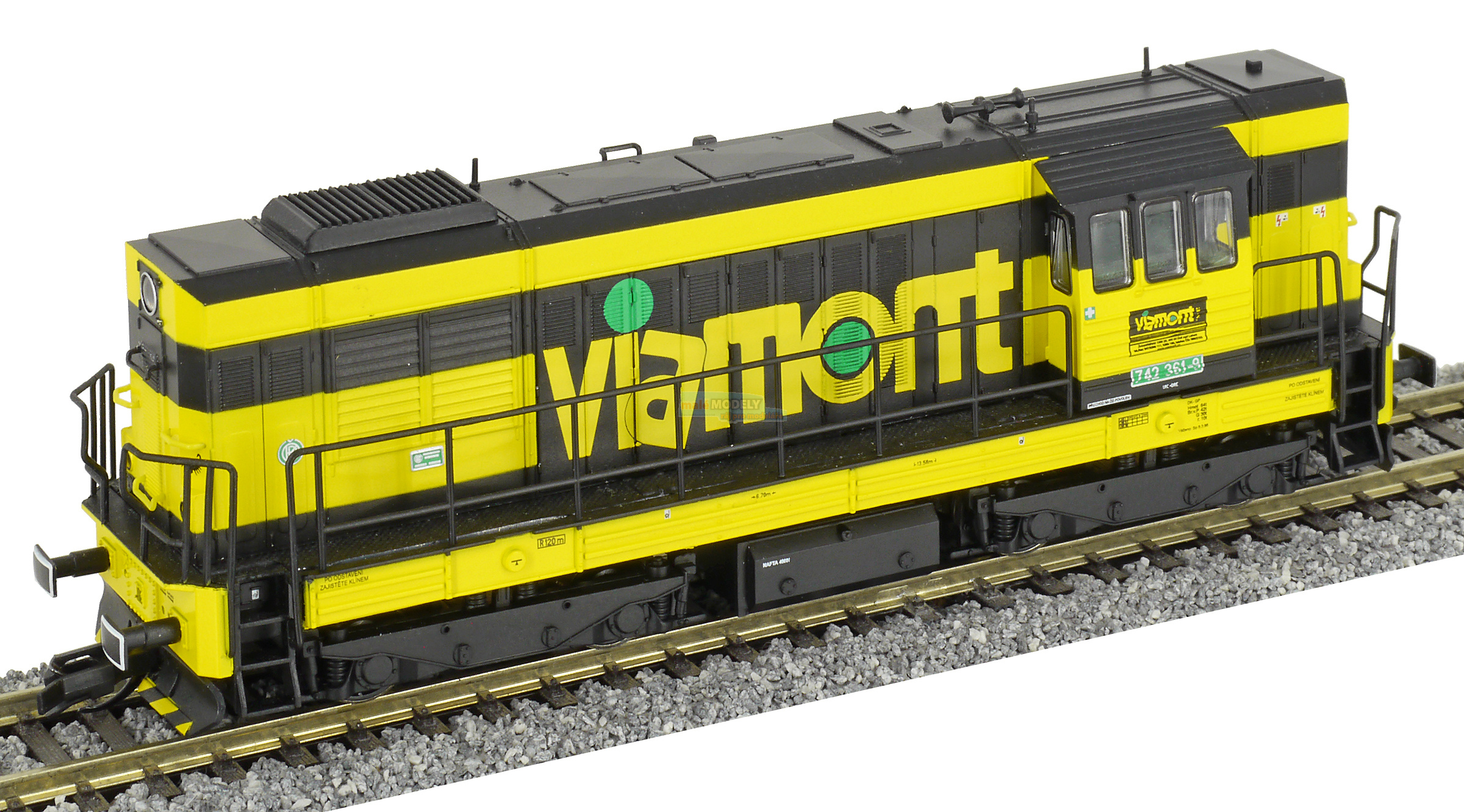 Dieselová lokomotiva řady 742 <b>Viamont a.s.</b>